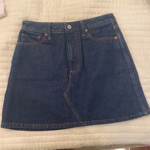 Abercrombie and Fitch Denim Mini Skirt
